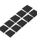 Score Your 10 Piece Soft Gray Soundproof Foam Panels For Premium Acoustic Treatment And Flame Retardant Safety They Smooth Out Room Tone Banishes Echo Nonsense Fast, pack of ten foam tiles.