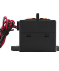 Heavy Duty High Voltage DC Relay Contactor With Ceramic Seal 40 Amp 1000 Volt DC Zero Arc Magnetic Blowout side view with wires