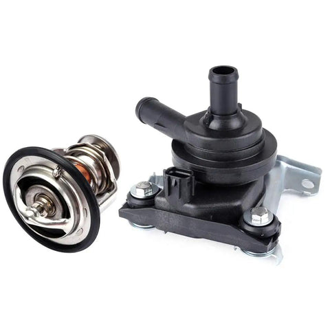 AW6771 Electric Auxiliary Water Pump For Toyota Prius 2004 2009 1.5L L4 Engine with attached thermostat.