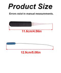 12 Piece Broken Key Extractor Kit For Locks Safes And Drawers Tap Extractor Set showing tool sizes 11.6cm and 12.9cm