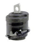 Swap Out That Worn Out Right Side Hydraulic Engine Mount And Kiss Those Dreaded Shakes Goodbye Because It Bolts Right Onto Acura Tlx And Honda Accord Rides For Pure Smooth Cruising, showcasing a black hydraulic mount with a mounting tab.