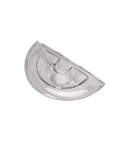 Drip Tray Assembly For J520 Plus Coffee Maker Water Tank Cover And Base Replacement Spare Part Kit, clear curved lid view