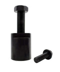 Rock Solid M36 X 1.5RH Flywheel Puller Tool For Aprilia RSV4 2009-2019, heavy duty black steel tool with threaded rod and nut.