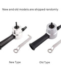 Dual Head Electric Drill Metal Cutter Nibbler Tool Kit For Steel Copper Aluminum Stainless Steel Sheets. New and old model comparison.