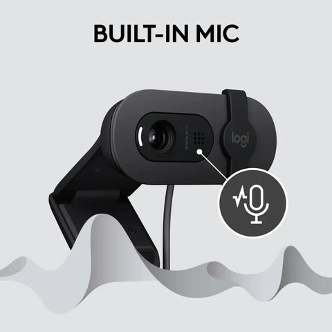 Straight Fire Full HD Webcam Crushing Every Video Conference And Livestream With Crystal Clear 1080p Quality Thirty Frames Per Second And A Durable Desk Mount Clip with built-in mic feature.