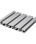 Heavy Duty Aluminum T Slot Extrusion Profile 15 By 100 Millimeters Black Anodized Finish 1000Mm Length for CNC frames stacked.