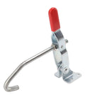 J Hook Toggle Clamp 170kg Capacity With Straight Pull Latch Non Slip Grip Beefy Galvanized Iron Build For Doors Shelves Benchtop Saws