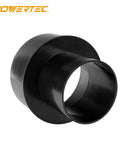 Dust Collection Reducer Adapter 6 Inch OD To 4 Inch OD For Shop Dust Collection ABS Plastic Black Reliable Hose Connector