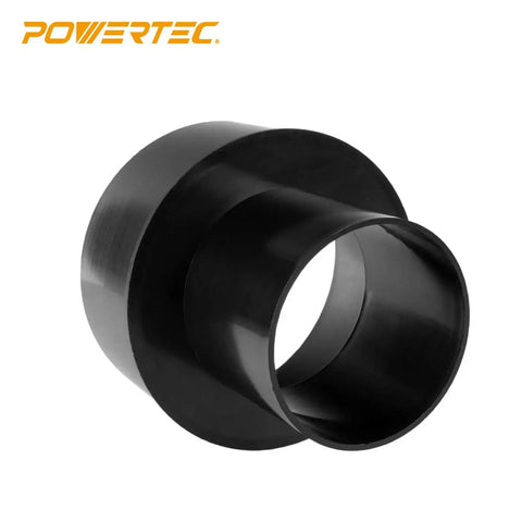 Dust Collection Reducer Adapter 6 Inch OD To 4 Inch OD For Shop Dust Collection ABS Plastic Black Reliable Hose Connector