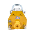 Front view of Permanent Magnetic Lifter Lifting Magnet For Steel Sheets 2200 Lbs 1000 Kg Neodymium Hoist Rigging Tool