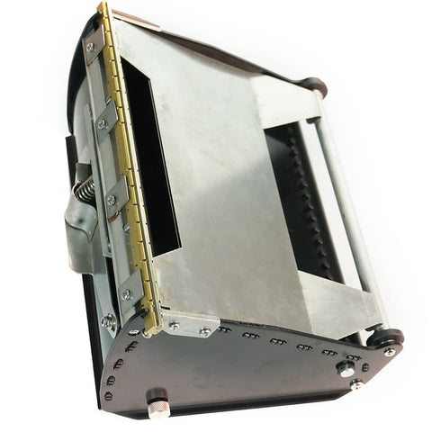 2 In 1 Mud Compound Putty Drywall Finishing Box Tool For 6 And 8 Inch showing wide opening pressure plate and axle bearings