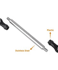 High Clearance Steel Link Set Lift Kit 50g For Traxxas TRX4M Defender Bronco 1 To 18 RC Crawler Upgrades 8pcs, stainless steel link with plastic ends
