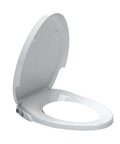 White Non Electric Bidet Seat With Adjustable Spray For Bathroom Comfort And Hygiene Easy Install On Standard Toilets Toilet Seat Upgrade