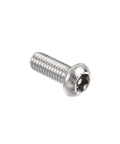 M6x16mm Torx Security Pan Head Machine Screws In 20 Piece Set Premium 304 Stainless Steel Fasteners with shiny finish