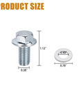 Honda 21 Inch Mower Blade Hex Bolts Kit M10 By 1.25 With Flanged Bolts And Washers For Secure Blade Mounting Diagram