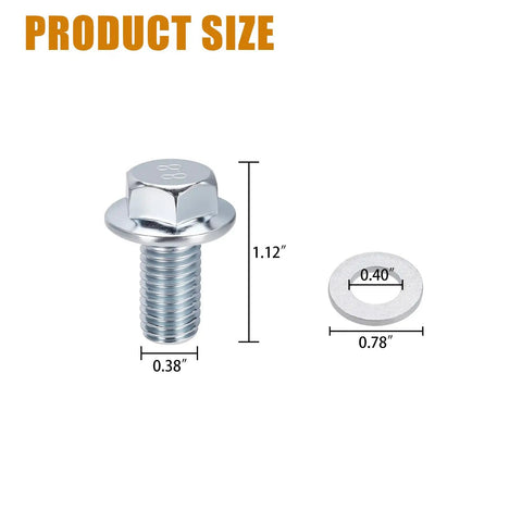 Honda 21 Inch Mower Blade Hex Bolts Kit M10 By 1.25 With Flanged Bolts And Washers For Secure Blade Mounting Diagram