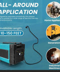 Rock Solid Nema L14 30P To L14 30R Generator Extension Cord 8 Gauge 4 Prong Soow Power Cable Rated For 30 Amps And 125 250 Volts with generators and appliances.