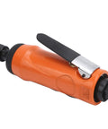 Heavy Duty Pneumatic Air Die Grinder With Straight Shaft And 20000 RPM showcases compact orange body with lever for precise control.
