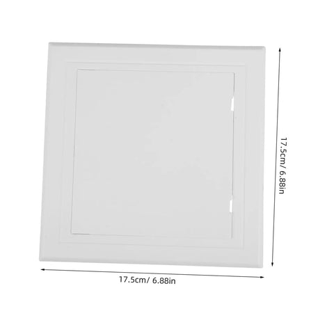 Heavy Duty Abs Access Panel For Drywall Ceilings shown at 17.5cm, designed for easy installation over plumbing or HVAC needs.