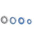 Axial 1To10 RC Car Bearing Kit Blue Sealed Bearings 16Pcs Upgrade Parts for SCX II AR44 90046, various sizes on display