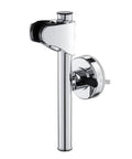 Wall Mounted Shower Head Holder With Adjustable Bracket And Strong Suction Cup Relocatable Shower Wand Mount For Bathroom Fits Universal Showerheads Easy Install Chrome Finish