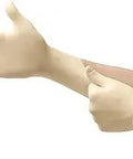 Wearing Diamond Grip MF-300 Disposable Latex Gloves Extra Thick For Automotive, Healthcare, And Machinery Work, XL Size, Natural Color