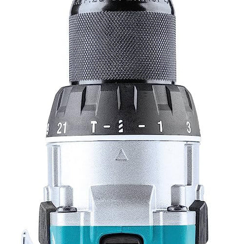 Close-up of the 18V LXT Brushless Compact Hammer Drill Driver One Half Inch Cordless Tool Only, 970 Inch Pounds Max Torque