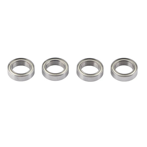 Beefed Up High Performance Stainless Steel RC Ball Bearing Kit For 3S One Tenth Scale RC Cars And Crawlers Precision Replacement For Smooth Acceleration Low Friction Durable Build Easy Install four stainless steel bearings