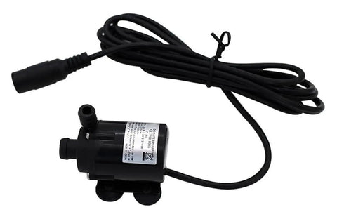 Quiet Brushless Submersible Sump Pump With Slick DC Motor And Easy USB Hookup For Smooth Operation And No Fuss Durability For All Your Home Water Projects, compact design with cable.