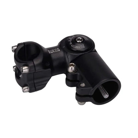 31.8mm Adjustable 60mm Mountain Bike Stem Beef Up Your Ride With 0 To 90 Degree Riser, Lightweight Aluminum CNC Forged