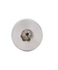 Top view of a 304 Stainless Steel Hex Socket Shoulder Bolt 8mm Shoulder Diameter and Length, M6 Thread, showcasing hex socket.