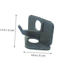 8 Pack Self Adhesive Drop Arrow Rest For Recurve Bow Right Hand Replacement Parts dimensions 1.2in x 0.8in ABS