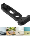 Detailed view of a black rubber engine hood latch from the 4 pack for trucks and cargo trailers