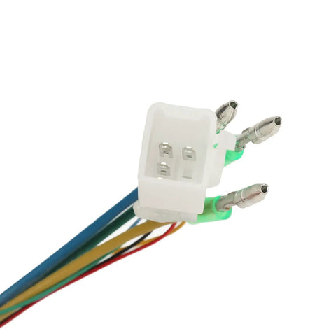 Electric Scooter Motor Wire Harness With 2.5mm Copper Core Cable For 10 Inch Hub Motor 1200W Universal Replacement Part