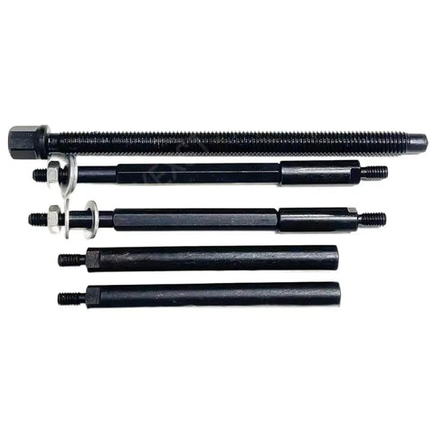 13 Piece Embedded Bearing Removal Tool Set Small Insert Bearing Puller Kit For Auto Power Equipment Heavy Duty Garage Tools For Pro Mechanics And Diy Guys Who Love To Fix Gnarly Bearings Without Breaking A Sweat This Kit Saves You Time And Money, black steel puller rods