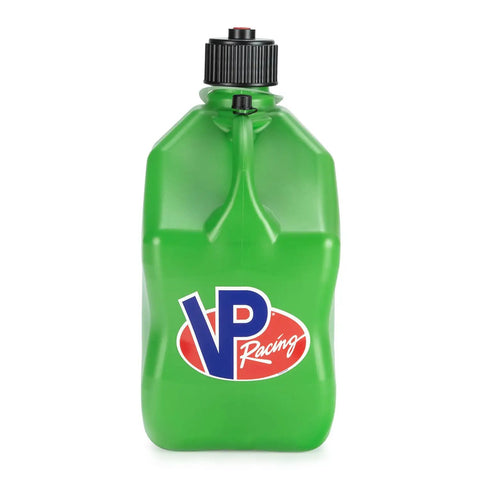 Rock Solid Heavy Duty 5.5 Gallon Square Storage Jugs Green Three Pack With Battery Powered Pump Sweet For Quick Oil Changes And Shop Cleanup No Sweat Setup Today - Green plastic storage jug for fluid transfer.