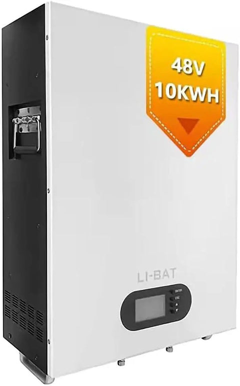 Badass Durability Meets Smart Tech In This 10kWh LiFePO4 Solar Energy Storage Battery with a smart touchscreen display.