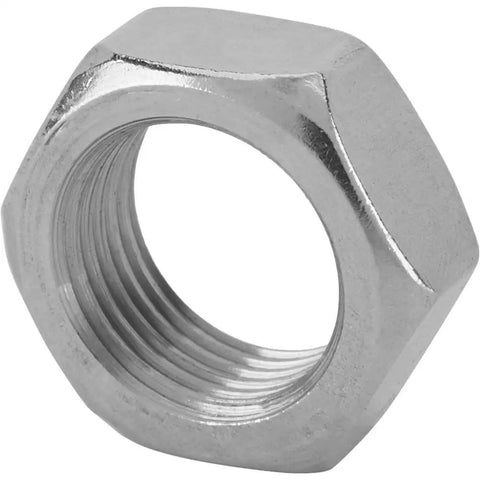 Stainless Steel Jam Nut 11/16-18 Right Hand NF Fine Thread for Rod Ends, Heim Joints, and Clevises, Premium Corrosion Resistant, Universal Fit for Suspension, Steering and Linkage Systems