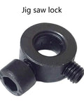 Heavy Duty Electric Jig Assembly Replacement Clamping Block 0.35 Inch With 9mm Eccentric Hole High Carbon Steel Construction Durable Power Tool Accessory