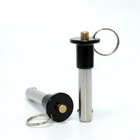 Badass Stainless Steel Ball Lock Pins With No Sweat Quick Release Button Handle Rock Solid Indexing Plungers for heavy-duty jigs