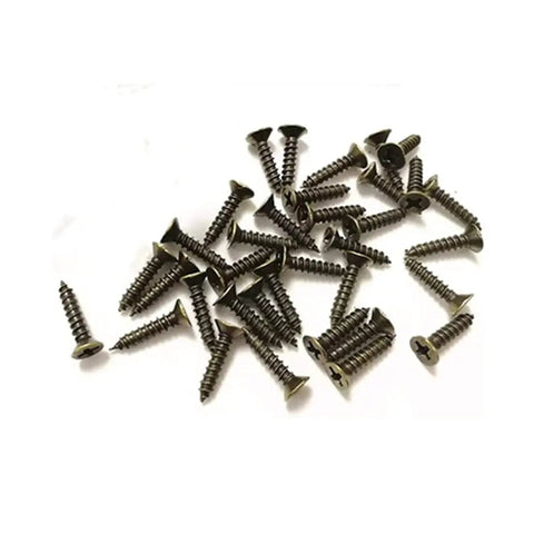 Screws for Retro Bronze Style Box Toggle Latch With Padlock Hole, Antique Iron Duckbilled Hasp Latch for jewelry boxes and cabinets