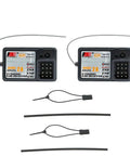 Two Pack 3 Channel 2.4G AFHDS 2A Receiver For GT5 GT2E GT2F GT2G iT3B iT3C Transmitters Stable 100 To 200 Meter Range RC Receiver