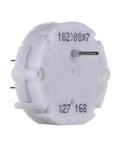 Close-up of a single white gauge cluster stepper motor X27 168, part of 8 Pack Gauge Cluster Stepper Motors X27 168 For Instrument Repair And Speedometer Fix