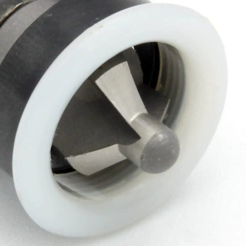 Close-up of a countersink bit from the Four Piece 100 Degree Countersink Bit Set For Aluminum And Soft Metals with 1/2 Inch Cutter Diameter