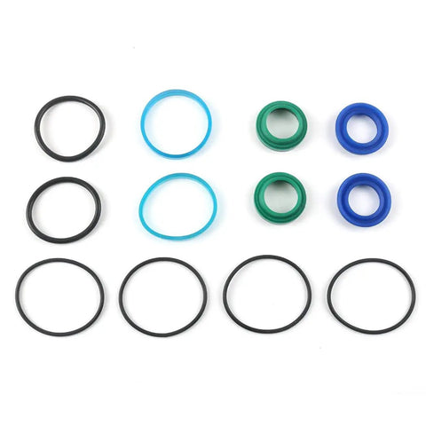 Hydraulic Trim Tilt Cylinder Seal Rebuild Kit For Dual Marine Trim Cylinders With Outer Cylinder Cap O Rings And Piston Bi Directional Rings