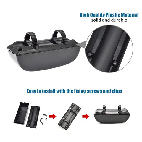 Durable Ebike Controller Box For Lithium Battery Controller Plastic Conversion Case With Mounting Screws And Fix Clip Easy Install Universal Fit For Most Electric Bikes And Conversions