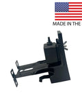 Side view of Garage Door Sensor Sun Shield 2-Pack Made In USA Blocks Sunlight Interference Easy Install Fits LiftMaster 801CB-P And Chamberlain 41A5034 Sensors