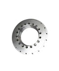 Rock Solid Yrt100 Rotary Table Bearing 100x185x38mm showing a metallic round design with mounting holes for industrial applications.