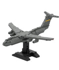 Airplane Building Kit With 367 Pieces 1 To 300 Scale C 5 Galaxy Military Cargo Transport Model Dope MOC Build For Adults Collectors