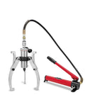 Top Rated Heavy Duty 5 Ton Split Unit Hydraulic Gear Puller Wheel Bearing Remover with hydraulic pump and geared arms.